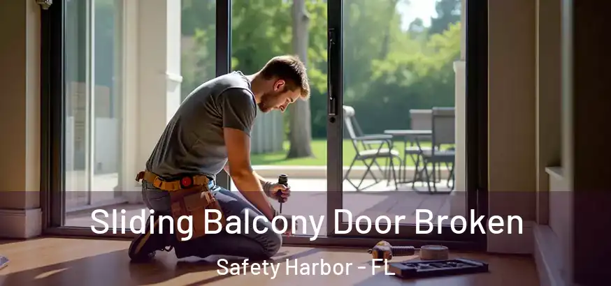 Sliding Balcony Door Broken Safety Harbor - FL