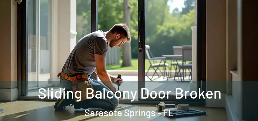  Sliding Balcony Door Broken Sarasota Springs - FL