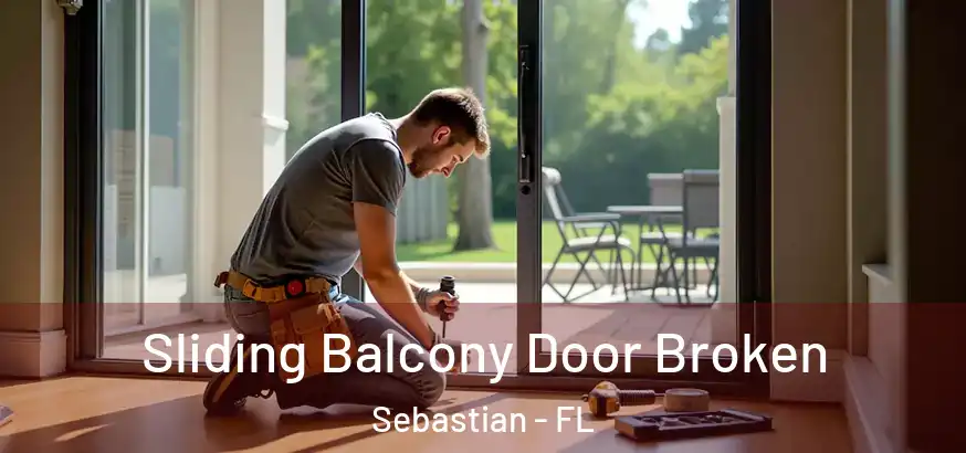  Sliding Balcony Door Broken Sebastian - FL