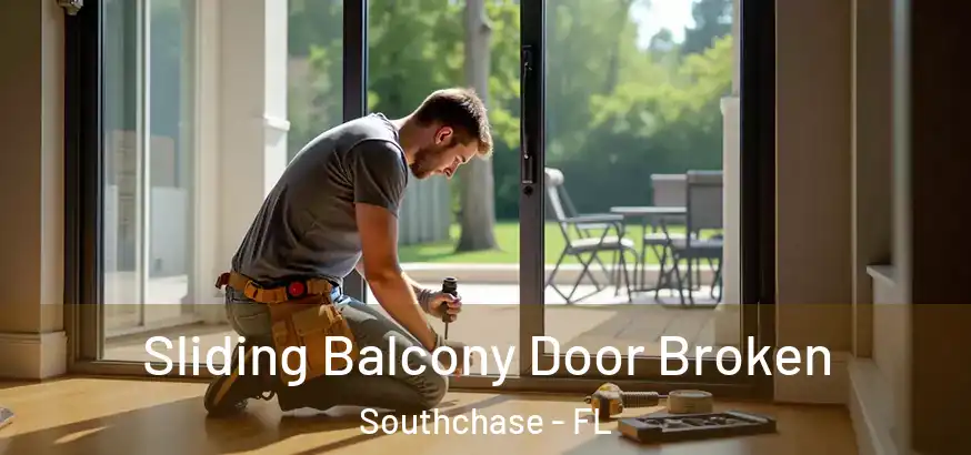 Sliding Balcony Door Broken Southchase - FL