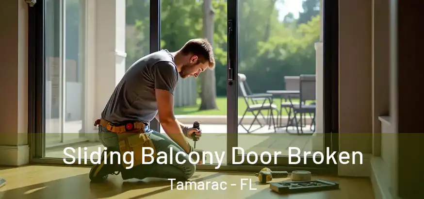  Sliding Balcony Door Broken Tamarac - FL