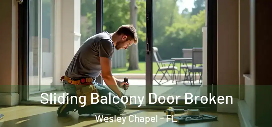  Sliding Balcony Door Broken Wesley Chapel - FL