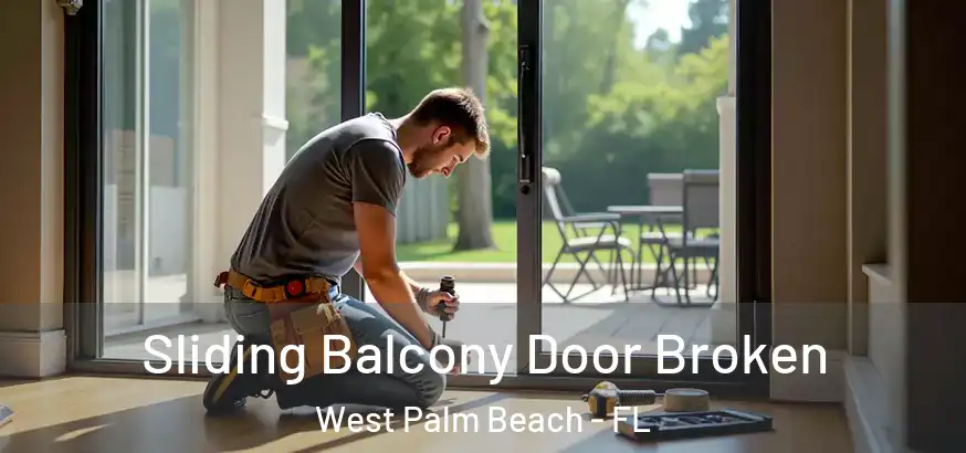  Sliding Balcony Door Broken West Palm Beach - FL