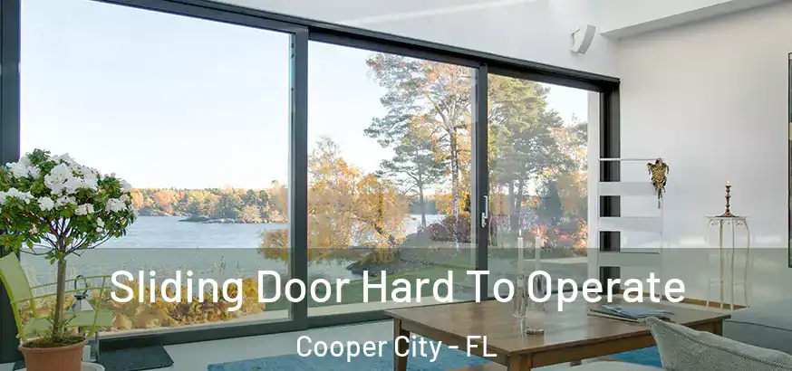  Sliding Door Hard To Operate Cooper City - FL
