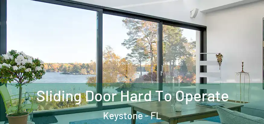  Sliding Door Hard To Operate Keystone - FL