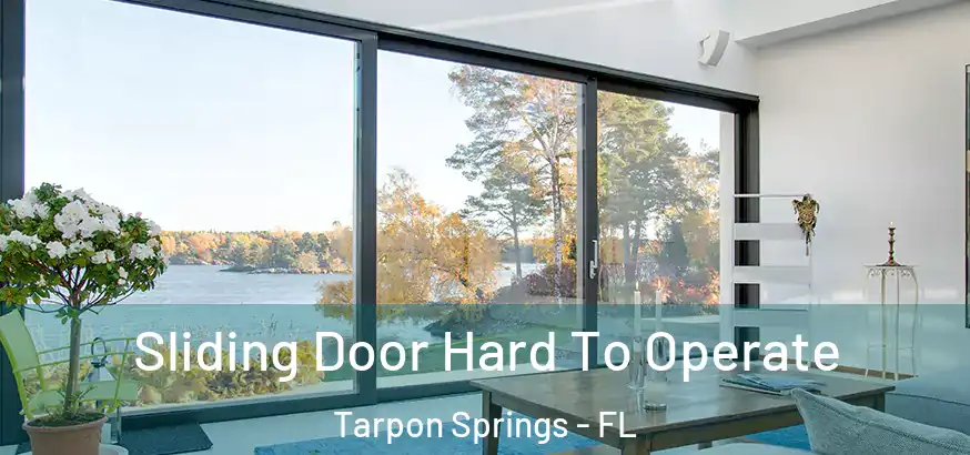  Sliding Door Hard To Operate Tarpon Springs - FL