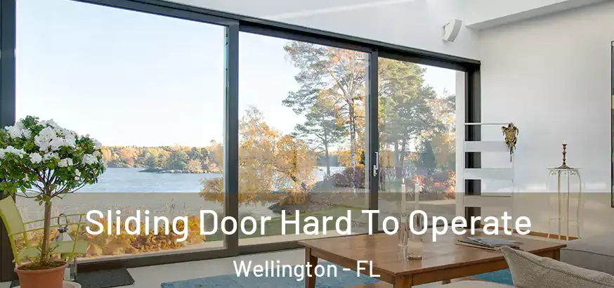  Sliding Door Hard To Operate Wellington - FL