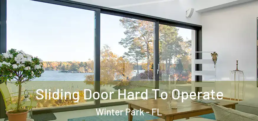 Sliding Door Hard To Operate Winter Park - FL