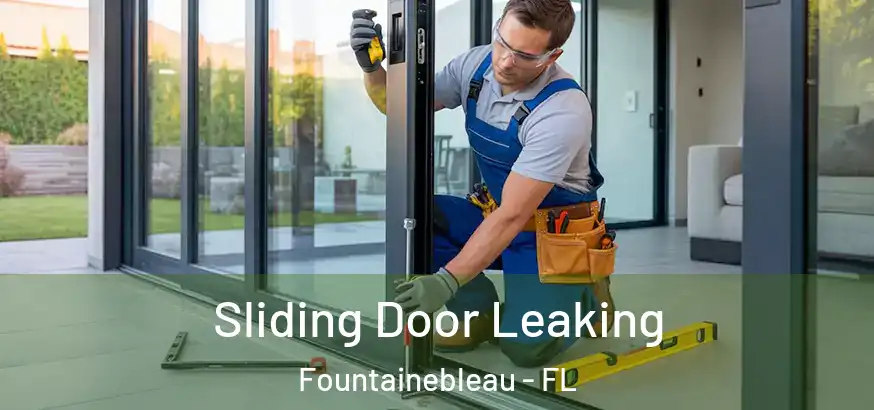  Sliding Door Leaking Fountainebleau - FL