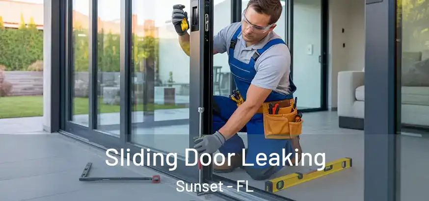 Sliding Door Leaking Sunset - FL