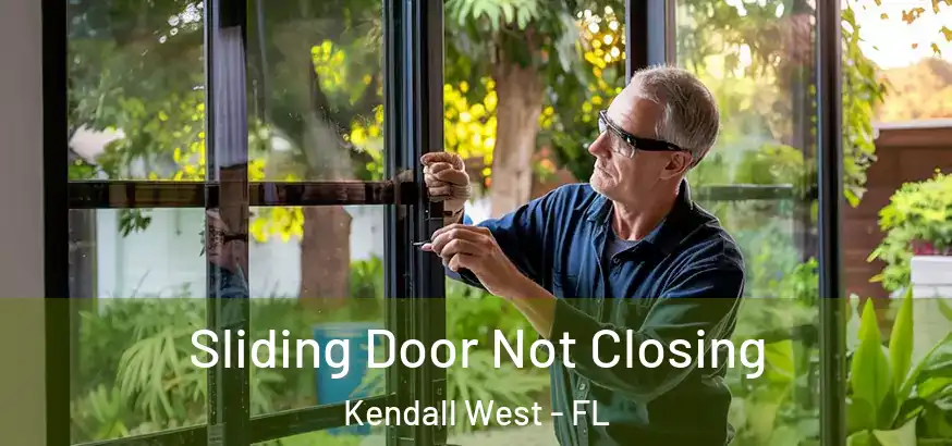  Sliding Door Not Closing Kendall West - FL
