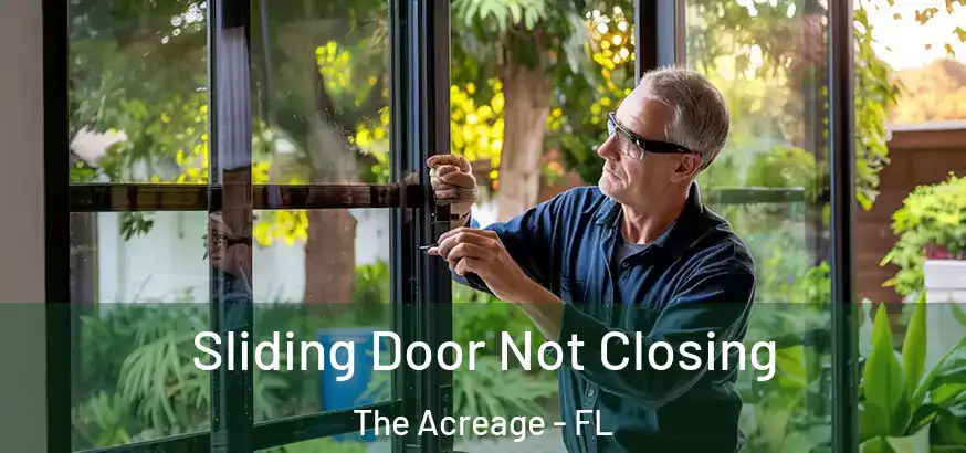  Sliding Door Not Closing The Acreage - FL