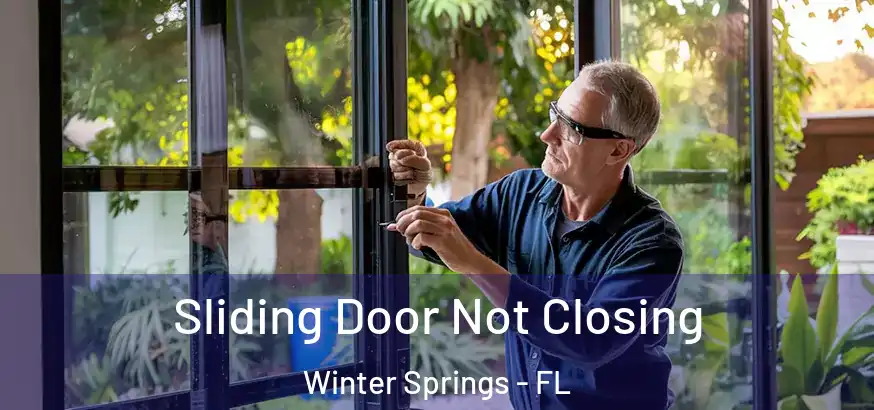 Sliding Door Not Closing Winter Springs - FL