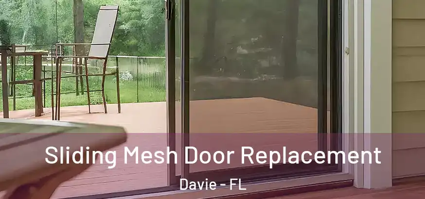  Sliding Mesh Door Replacement Davie - FL