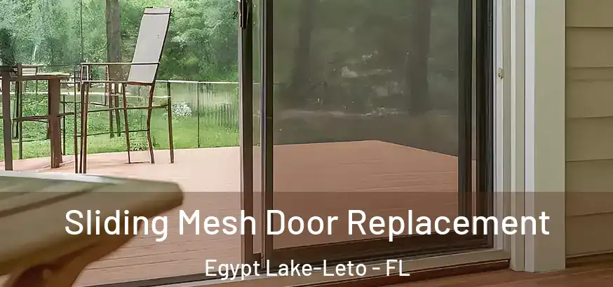 Sliding Mesh Door Replacement Egypt Lake-Leto - FL