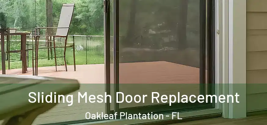  Sliding Mesh Door Replacement Oakleaf Plantation - FL