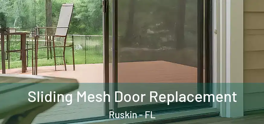  Sliding Mesh Door Replacement Ruskin - FL
