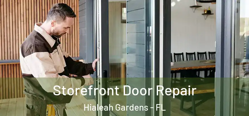 Storefront Door Repair Hialeah Gardens - FL
