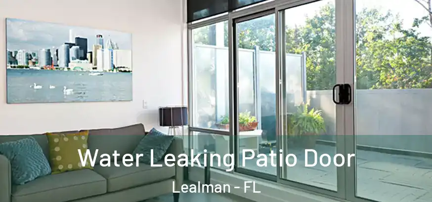 Water Leaking Patio Door Lealman - FL