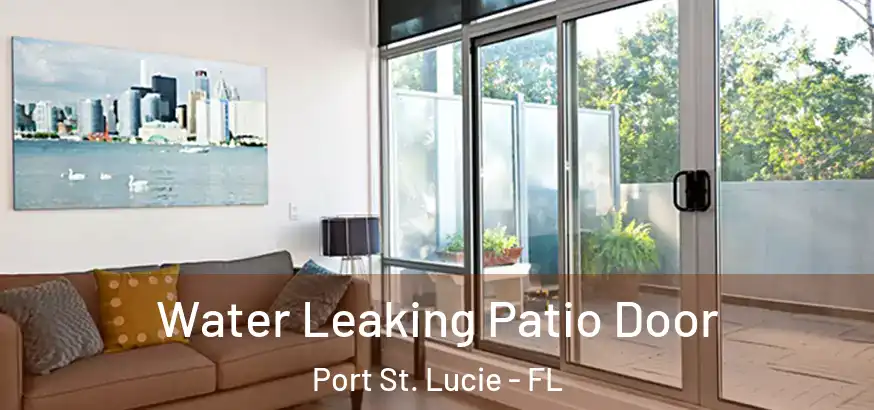 Water Leaking Patio Door Port St. Lucie - FL