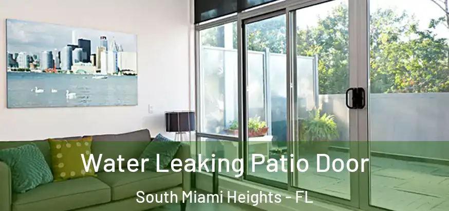  Water Leaking Patio Door South Miami Heights - FL