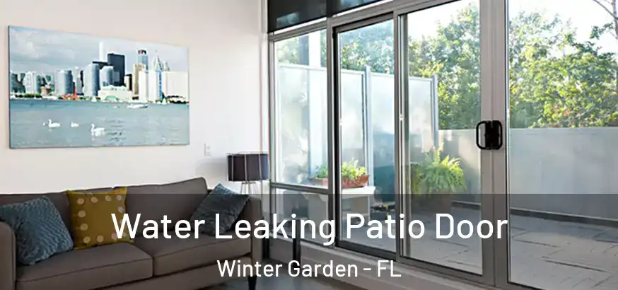  Water Leaking Patio Door Winter Garden - FL