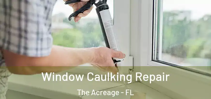 Window Caulking Repair The Acreage - FL