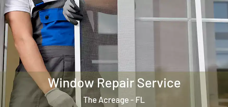 Window Repair Service The Acreage - FL