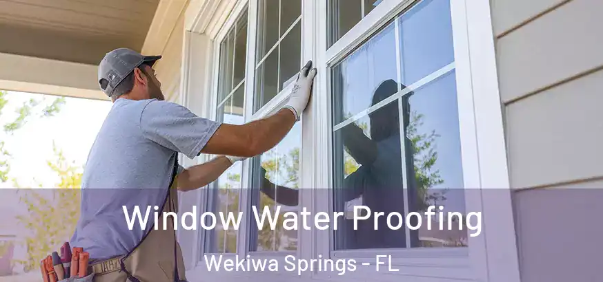  Window Water Proofing Wekiwa Springs - FL