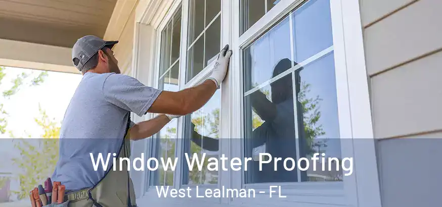  Window Water Proofing West Lealman - FL