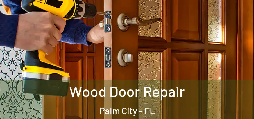  Wood Door Repair Palm City - FL